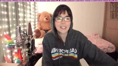 MARTINA online show from February 1, 7:33 pm