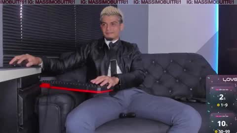 I am Massimo online show from January 10, 1:05 pm