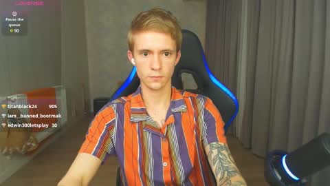 Max Gen with tats 24years  And Ethan without tats 20 years online show from January 10, 8:37 pm