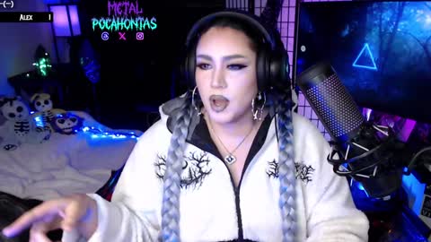 MetalPocahotass online show from December 22, 5:22 am