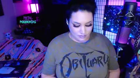 MetalPocahotass online show from November 10, 12:35 am