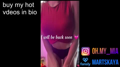 Mia Martskaya online show from March 14, 3:38 pm