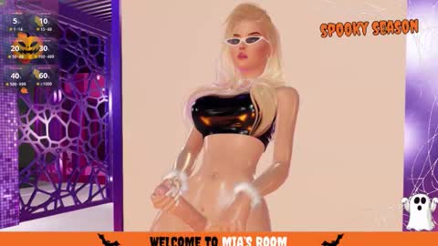 Snapshot of mia_lilah chatting on October 21, 10:46 pm Mia online show from October 21, 10:46 pm