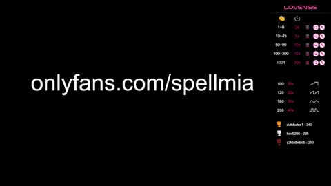 Snapshot of miaspell chatting on December 7, 3:53 am Mia  instagram miasspell online show from December 7, 3:53 am