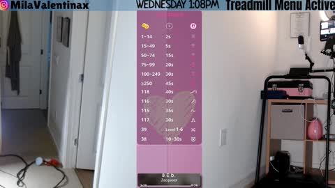 Mila Valentina online show from March 25, 5:09 pm