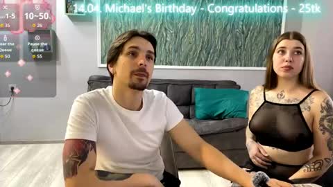 Miley and Michael online show from April 12, 2:43 pm