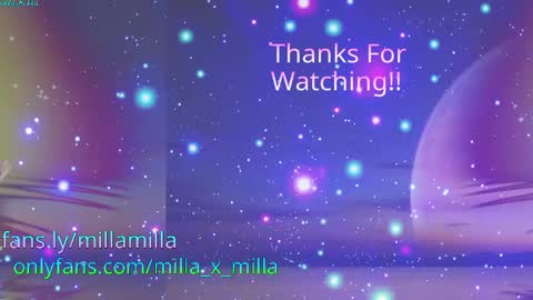 milla_milla online show from March 27, 8:26 am