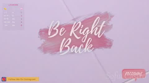 Sofia Castro online show from January 29, 11:41 am