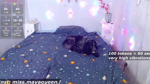 Snapshot of missmayaqueen chatting on February 27, 10:44 am Maya online show from February 27, 10:44 am