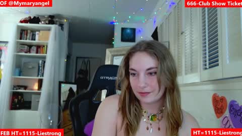 mymaryangel online show from February 7, 1:25 am