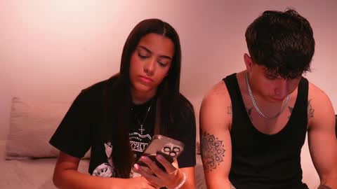 Snapshot of nicky_and_blake chatting on February 13, 8:55 pm nicky and blake online show from February 13, 8:55 pm