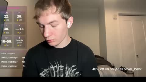 Oliver Beck online show from May 8, 3:23 am