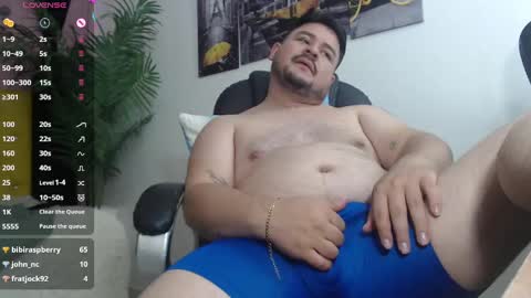 Snapshot of oso_gael chatting on February 12, 8:40 pm Bear Gael online show from February 12, 8:40 pm