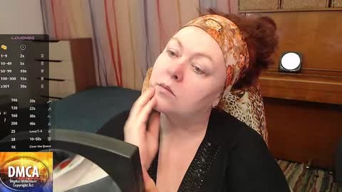 Snapshot of patsyorose chatting on February 7, 5:10 am PatsyORose online show from February 7, 5:10 am