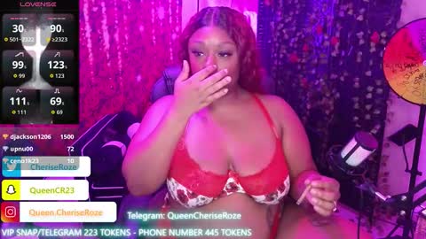 Queen Cherise Roze online show from November 22, 4:11 am