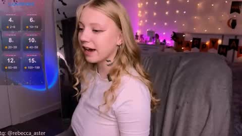 Rebecca  Becc online show from October 28, 4:30 pm