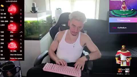 Rayzel White online show from June 14, 1:02 pm