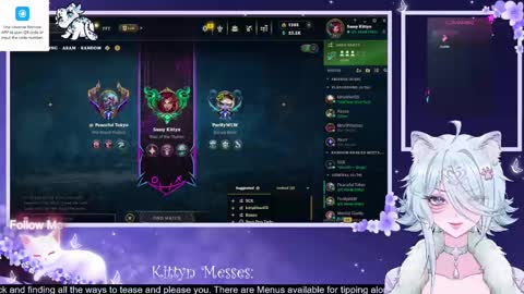 Snapshot of sassykittyn chatting on October 13, 5:20 am Sassy Sami Kittyn online show from October 13, 5:20 am