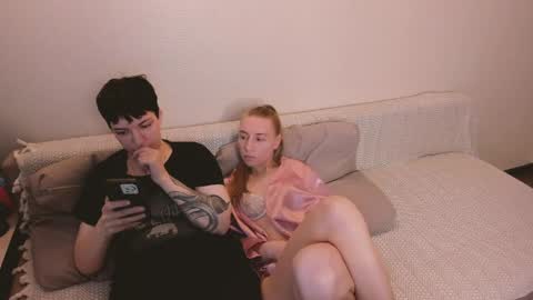 Amanda and  pair in a real life we love each other but can play with you online show from April 14, 1:14 pm