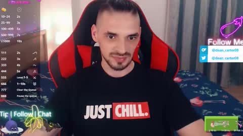 Dean Carter online show from March 3, 10:50 pm