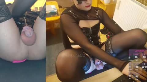 SissyLunaTS online show from January 28, 9:19 pm