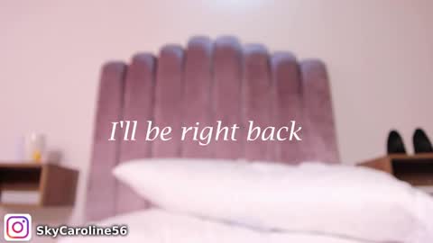 Sky Caroline online show from March 11, 2:40 pm