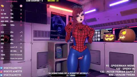 SkyeAnette online show from November 3, 2:12 am