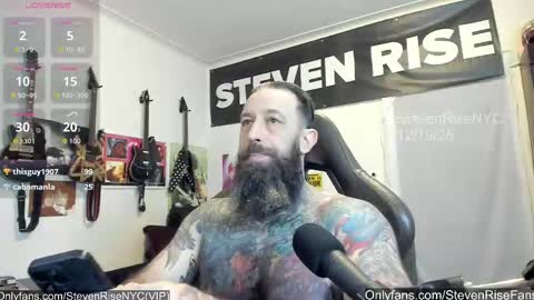 StevenRiseNYC online show from December 20, 2:35 pm