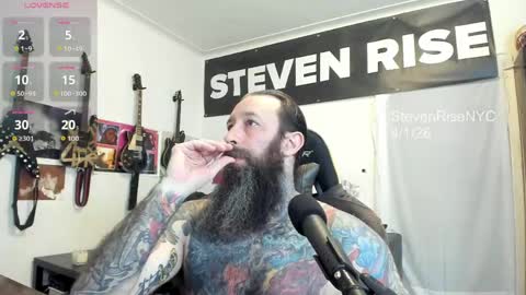 StevenRiseNYC online show from April 1, 4:48 pm