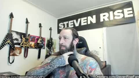 StevenRiseNYC online show from April 9, 12:11 pm