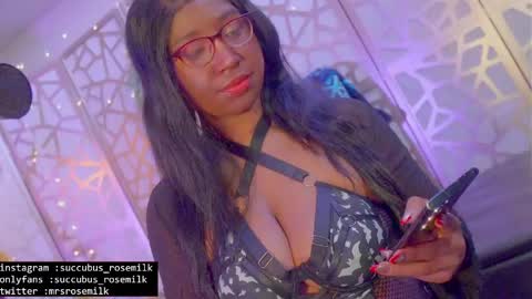 Succubus RoseMilk online show from January 21, 6:55 pm