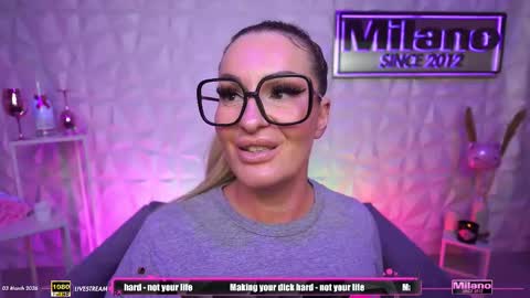 TamaraMilano online show from March 3, 9:05 am