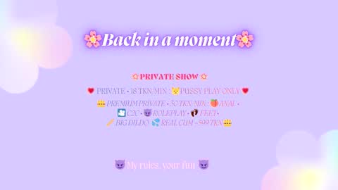 AbbieThai  online show from March 6, 1:32 pm