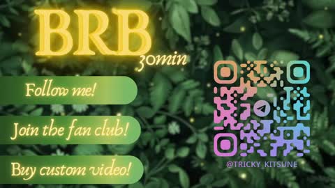 trickykitsune online show from April 12, 3:16 pm