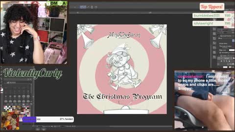 Snapshot of violentlycurly chatting on October 25, 10:21 pm Curly the Coin Operated Toy online show from October 25, 10:21 pm