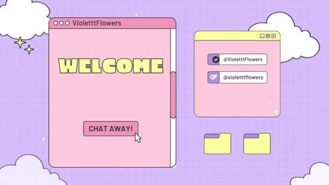 Violet Flowers online show from January 7, 11:10 pm