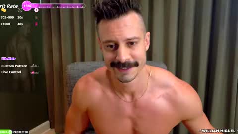 William Miguel online show from July 1, 7:55 pm